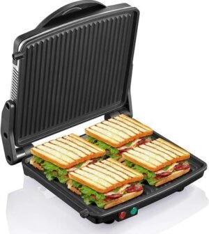 Electric Sandwich Maker & Panini Grill