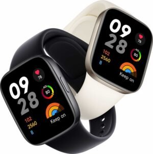 3 Smartwatch with Fitness Tracking & Heart Rate Display